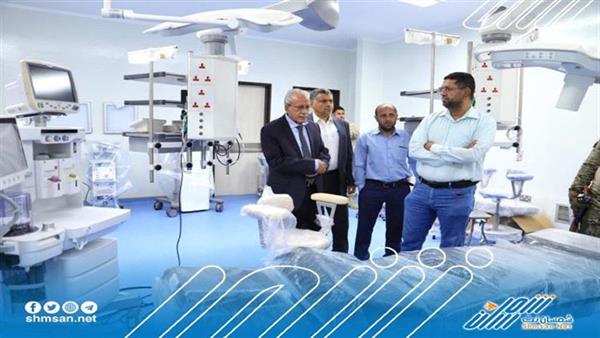 مدير مكتب الرئيس يطلع على الاستعدادات النهائية لإعادة افتتاح وتشغيل مستشفى عدن العام عدن 