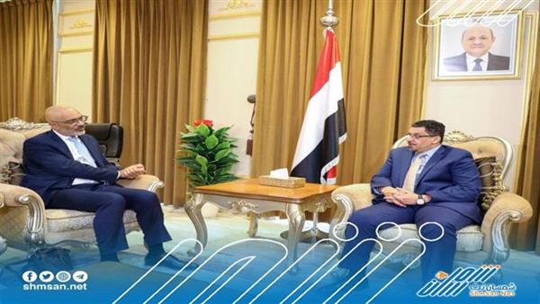 بن مبارك  يناقش مع السفير الهولندي الأوضاع السياسية في اليمن ومساعي تمديد الهدنة  