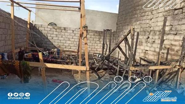 حريق يلتهم محتويات خيم أسرتين نازحتين شمالي المخا