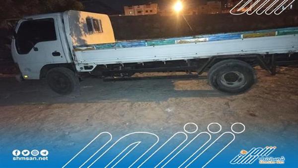 شرطة فوة تستعيد شاحنة نقل بعد ساعات من بلاغ سرقتها