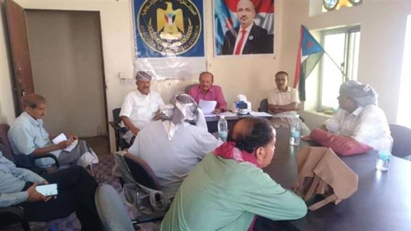 اخر انشطة قيادة المجلس الانتقالي الجنوبي في لحج