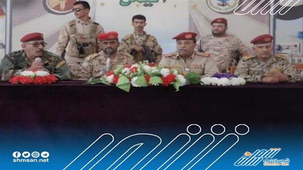 اللواء مرصع يتسلم قيادة محور الغيضة
