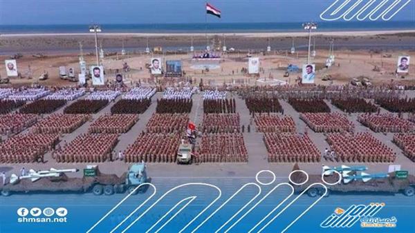 أول رد  على الاستعراض العسكري لميليشيا الحوثي