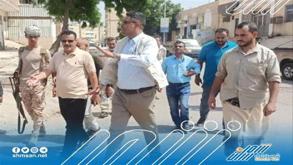 مشروع تصريف مياه الأمطار لأول مرة عدن