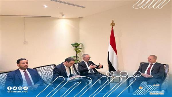المخلافي  يلتقي  سفير  الاتحاد  الأوروبي