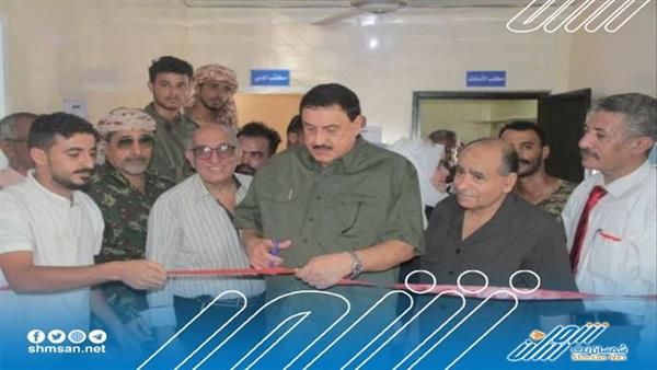 مدير أمن العاصمة عدن يفتتح مركز مكافحة المخدرات في إدارة أمن عدن