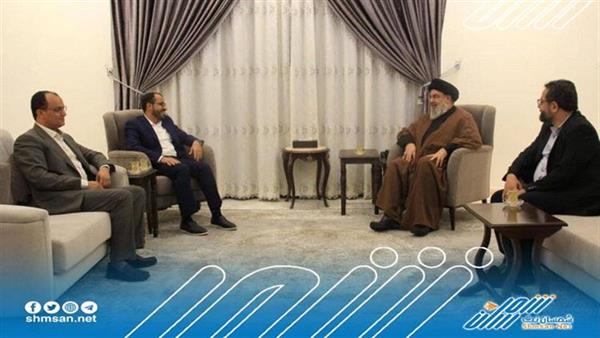 عاجل/ وفد حوثي يلتقي زعيم حزب الله اللبناني 