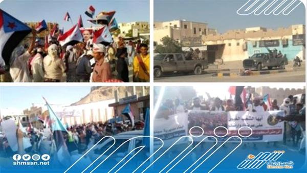 عاجل/ أبناء حضرموت يتوافدون إلى موقع انطلاق المسيرة الشعبية بمدينة سيئون
