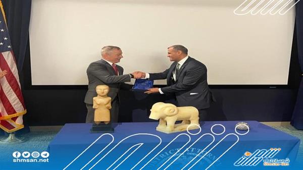 استرداد ثلاث قطع اثرية يمنية يعود عمرها للقرن الخامس قبل الميلاد