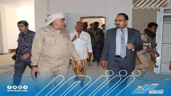 محافظ حضرموت يتفقد المبنى الجديد لإدارة الهجرة والجوازات