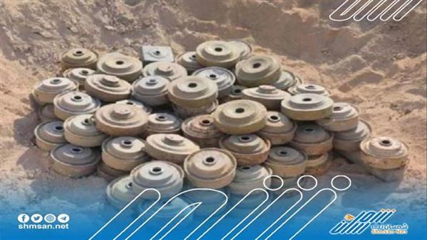مشروع مسام ينزع 1087 ذخيرة حوثية