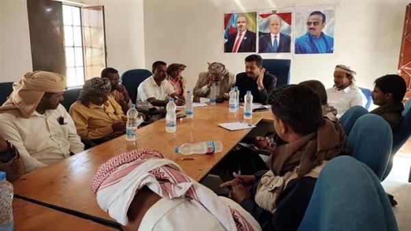 مناقشة النهوض بالقطاع السمكي في شبوة