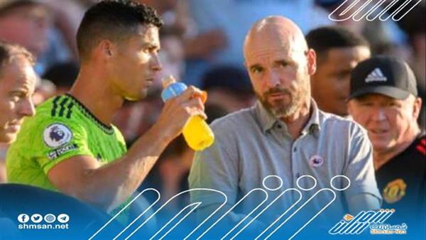مدرب مانشستر يونايتد يعلق على انضمام رونالدو للنصر السعودي