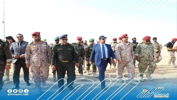 قائد محور الغيضة اللواء مرصع يشارك في تدشين العام التدريبي بالمنطقة العسكرية الثانية 2023