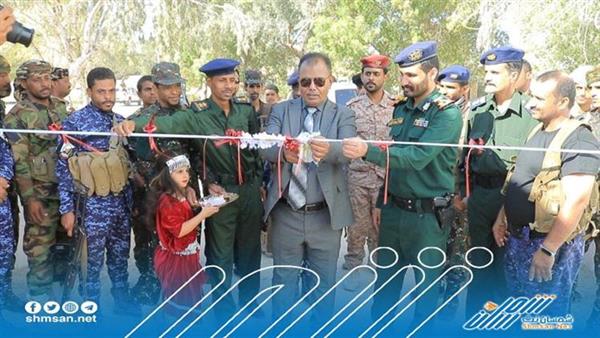 الوكيل العامري يفتتح مبنى ادارة الأمن والشرطة بوادي حضرموت بعد اعادة تأهيله