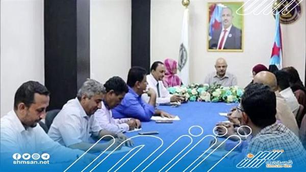 بحث تعزيز الوضع الأمني بالعاصمة عدن 