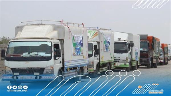 "أفران عدن الخيرية" تُسيّر قافلتي مساعدات رمضانية إلى محافظتي أبين ولحج