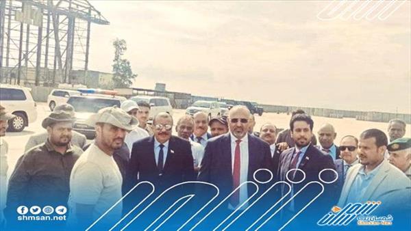 عاجل / الرئيس الزبيدي يصل عدن