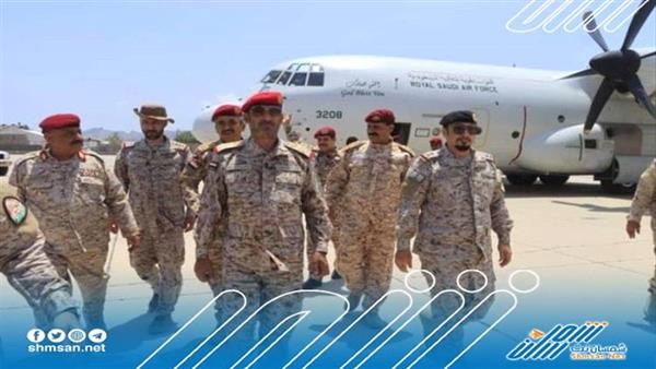 بن عزيز وقيادات عسكرية سعودية في عدن ... لماذا الآن؟