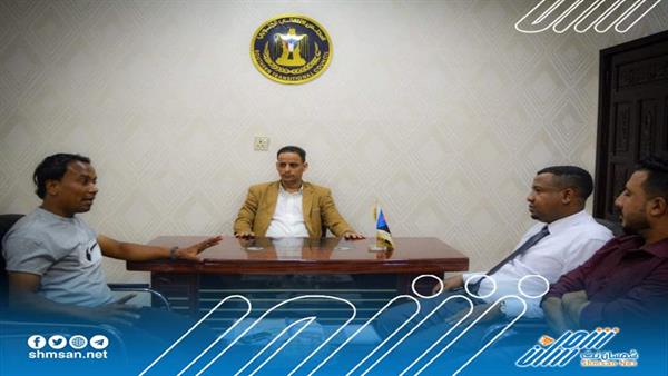 الكريحي كنعان يلتقي بادارتي الشباب والطلاب بحضرموت الساحل والوادي