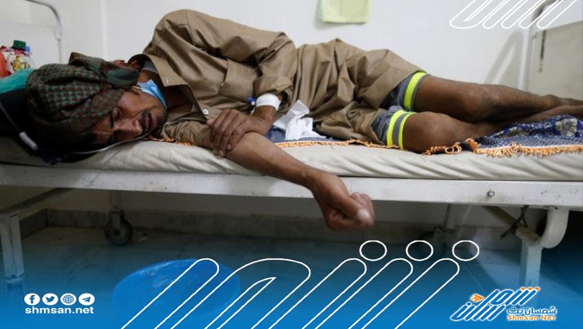 11 ألف مصاب و75 حالة وفاة ... وباء الكوليرا ينتشر بشكل مخيف في المناطق التابعة لمليشيات الحوثي في اليمن 