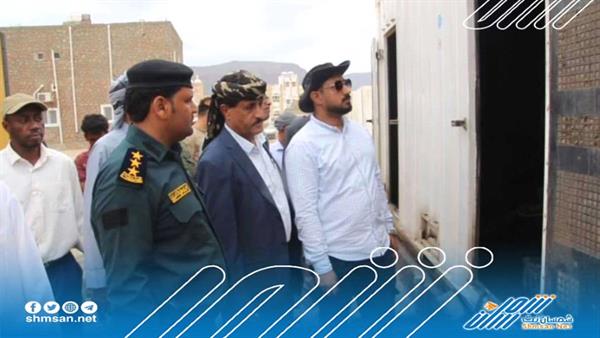 المجلس الانتقالي يتفقد سير عمل محطة الكهرباء في مديرية قلنسية