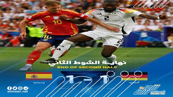 عاجل / ألمانيا تقضي على أحلام الإسبان بتعادل ايجابي في يورو 2024