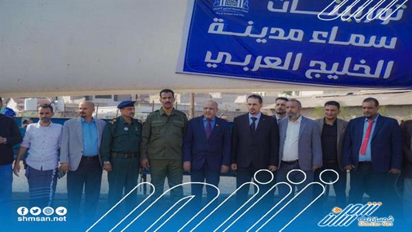 عاجل/ الكثيري يدشن وصول أول توربين رياح عملاق على مستوى الجنوب (صور)