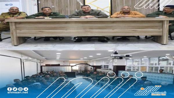 عاجل/ مدير أمن شرطة العاصمة عدن يعقد اجتماعاً هامًا لتصحيح المسار الأمني في العاصمة عدن