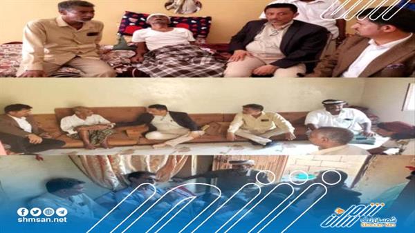الانتقالي يطمئن على أوضاع ثلاثة من أبرز الشخصيات المجتمعية في أبين