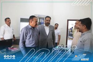 رئيس مجلس إدارة صندوق صيانة الطرق يبدأ مباشرة مهامه من مبنى الإدارة العامة بعدن