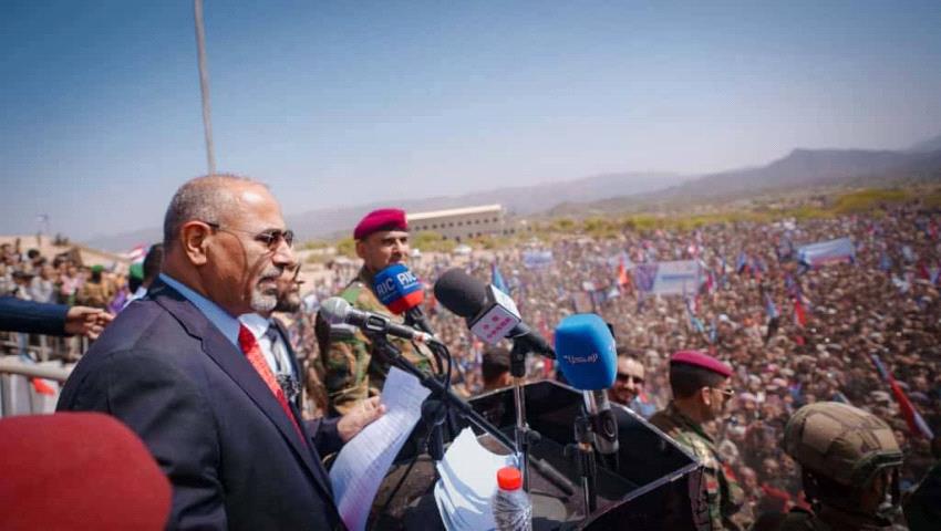 عاجل/الرئيس الزُبيدي نمضي بثبات على طريق الجنوب الفيدرالي