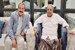 اللواء بن بريك يهنئ الزعيم حسن باعوم بذكرى ثورة 14 أكتوبر المجيدة