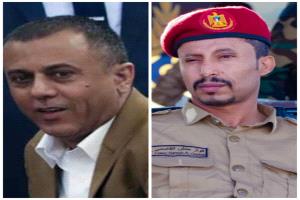 العقيد القاسمي يعزي العميد وسيم العمري بوفاة والدته