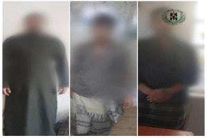 قوات الحزام الأمني بالعاصمة عدن تلقي القبض على عدد من المطلوبين ومواد مخدرة وسلاح